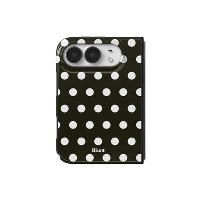 noir-polka-iphone-case-1 iPhone 18 Duo case, view 2