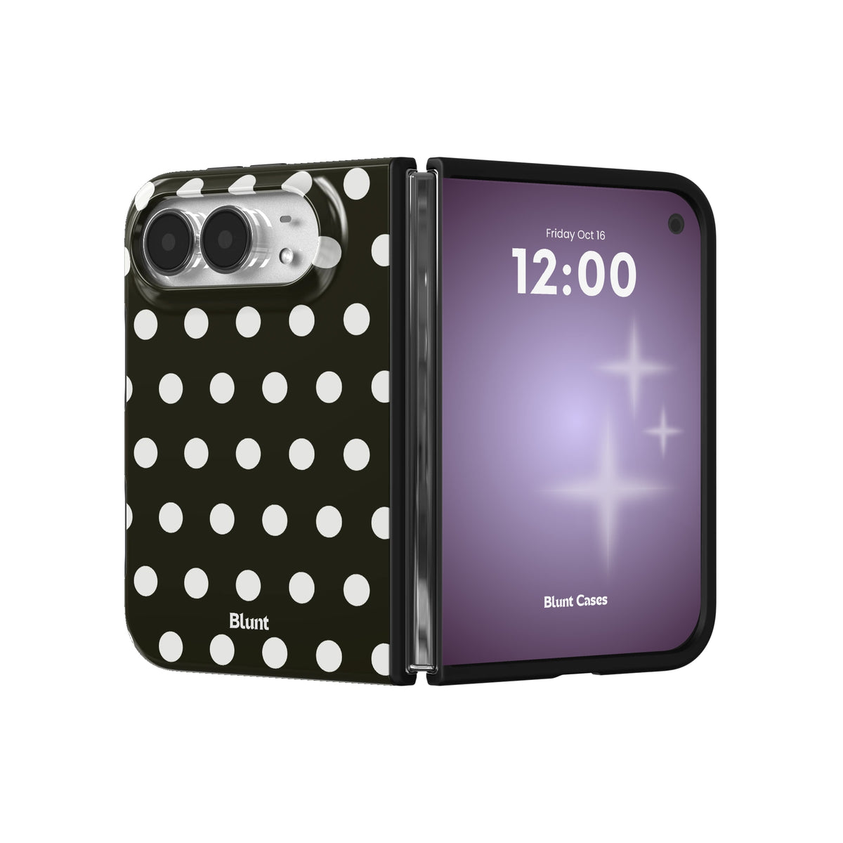 noir-polka-iphone-case-1 iPhone 18 Duo case, view 3