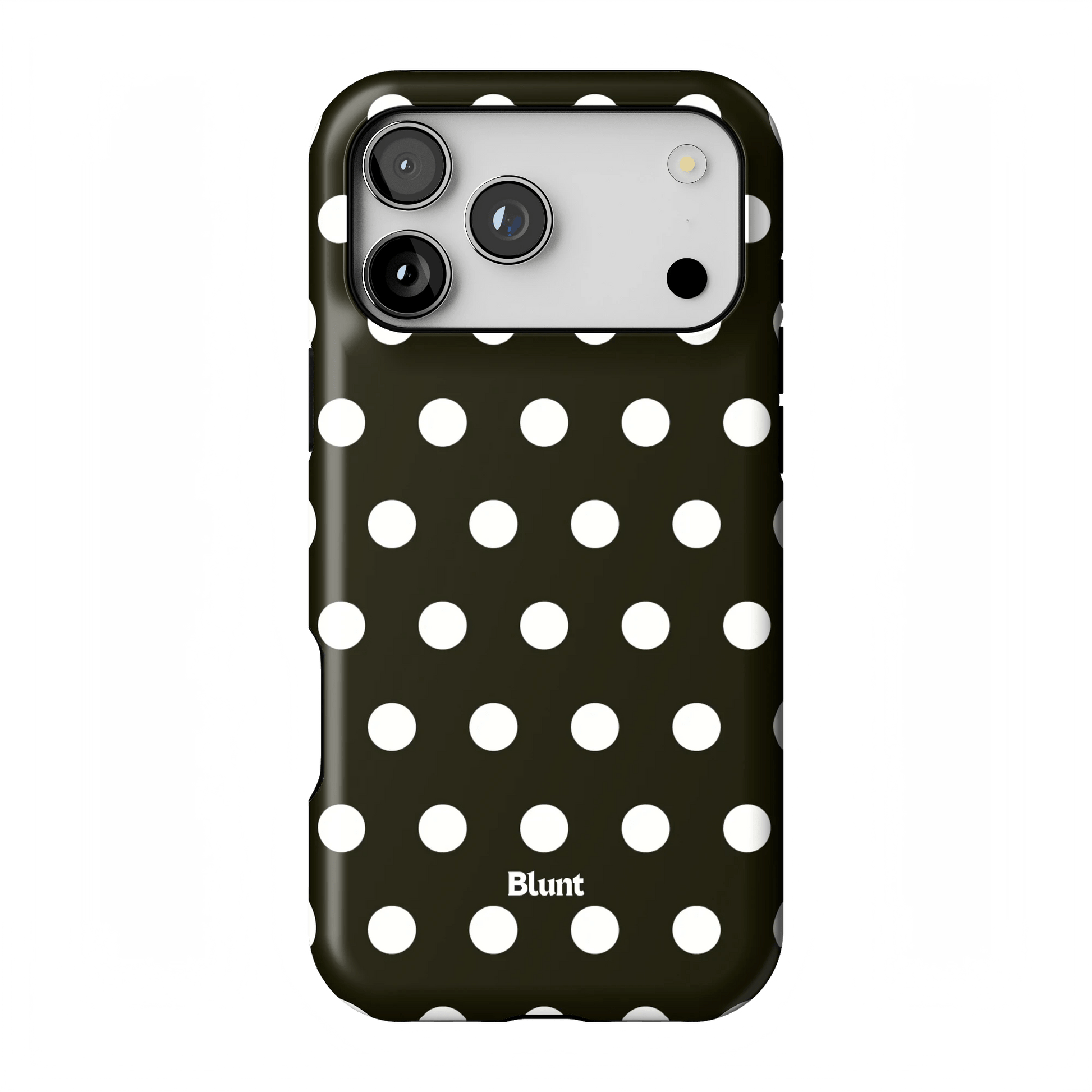 Noir Polka iPhone Case - Blunt Cases