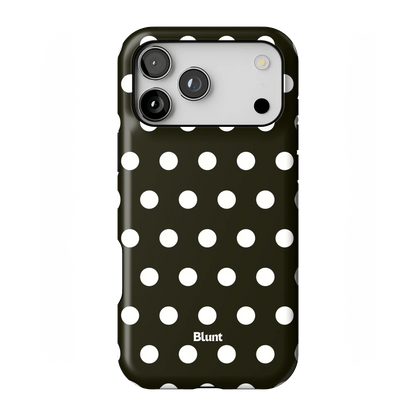 Noir Polka iPhone Case - Blunt Cases
