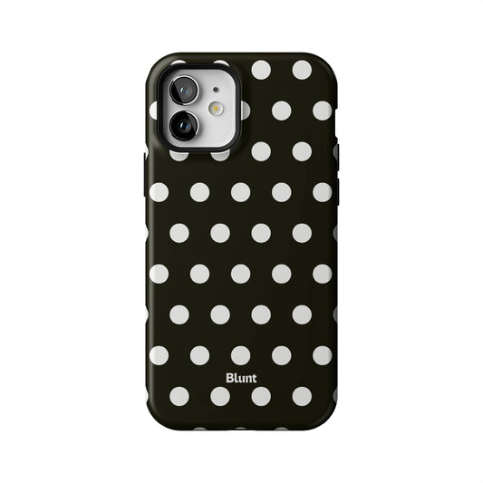 Noir Polka iPhone Case gallery - Iphone_12_Iphone_1