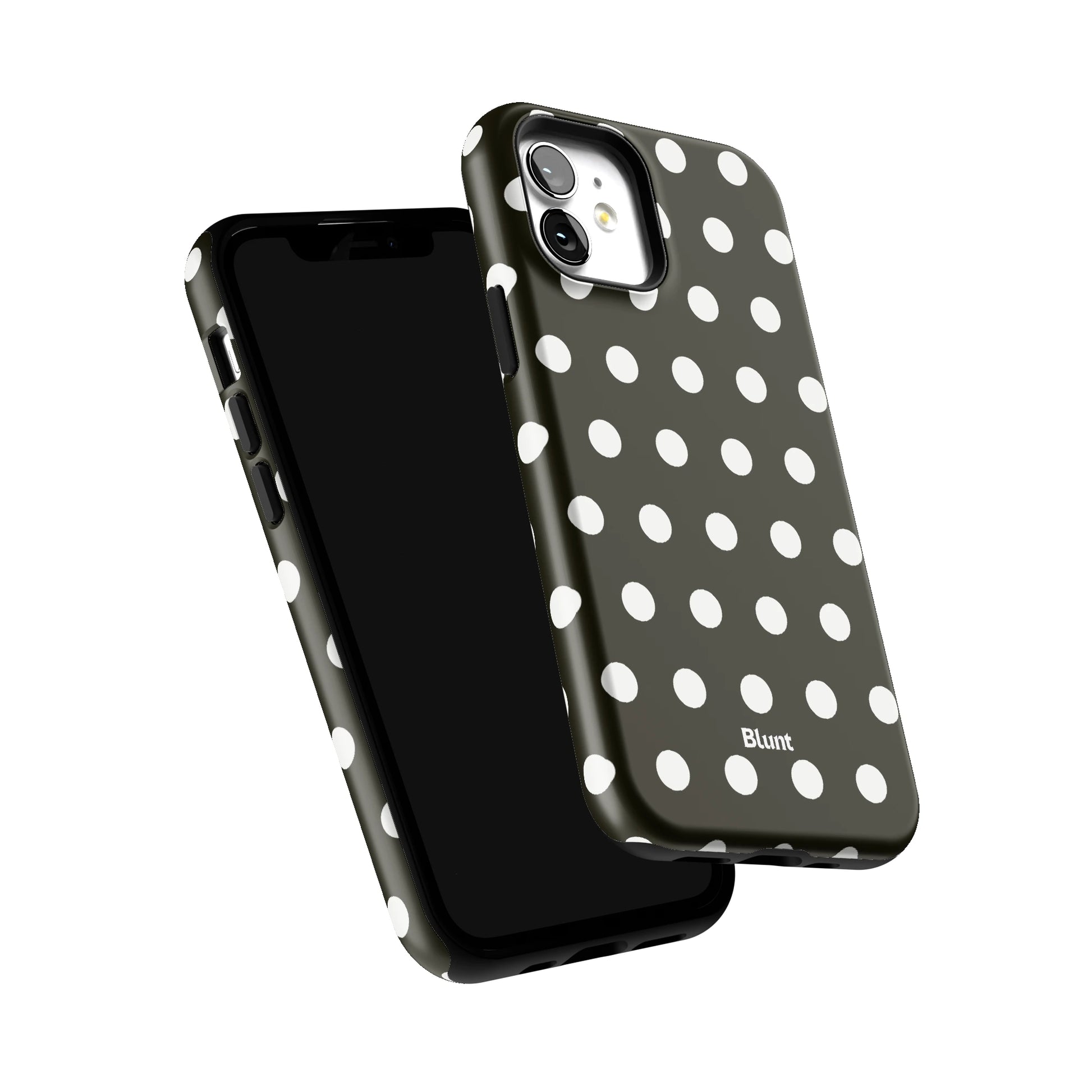Noir Polka iPhone Case gallery - Iphone_12_Iphone_6