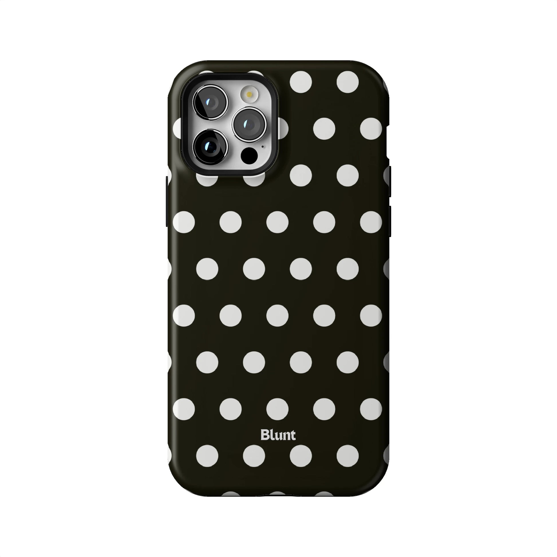 Noir Polka iPhone Case gallery - Iphone_12_Pro_1