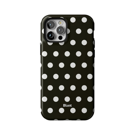 Noir Polka iPhone Case gallery - Iphone_12_Pro_1