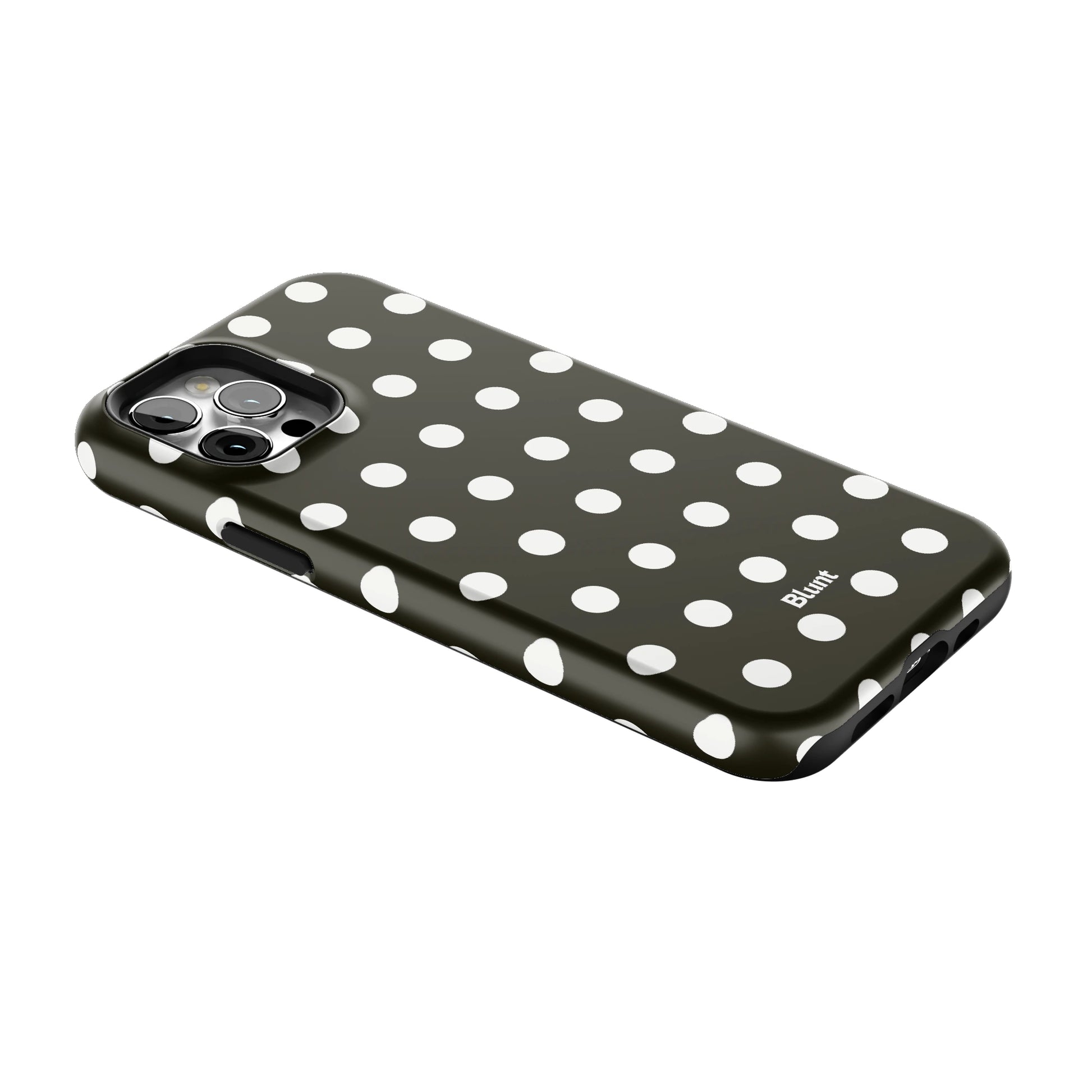 Noir Polka iPhone Case gallery - Iphone_12_Pro_2