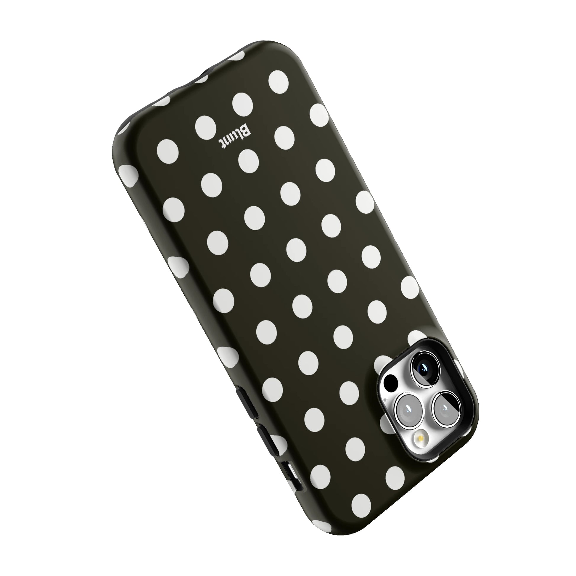 Noir Polka iPhone Case gallery - Iphone_12_Pro_5