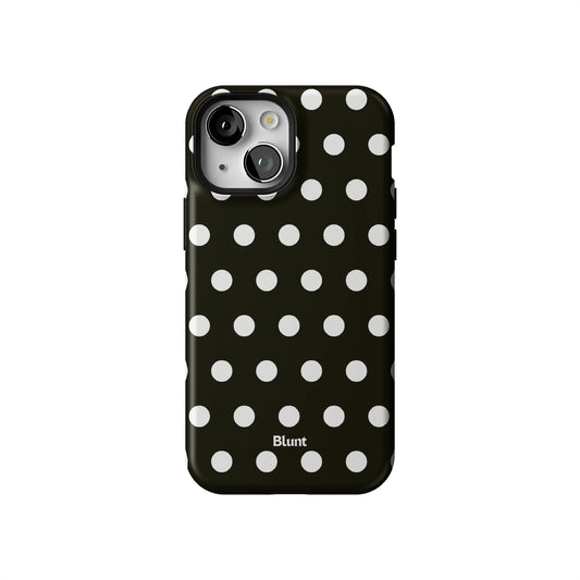 Noir Polka iPhone Case gallery - Iphone_13_Mini_Air_Plus_1