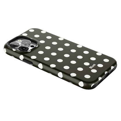 Noir Polka iPhone Case gallery - Iphone_13_Pro_Max_2