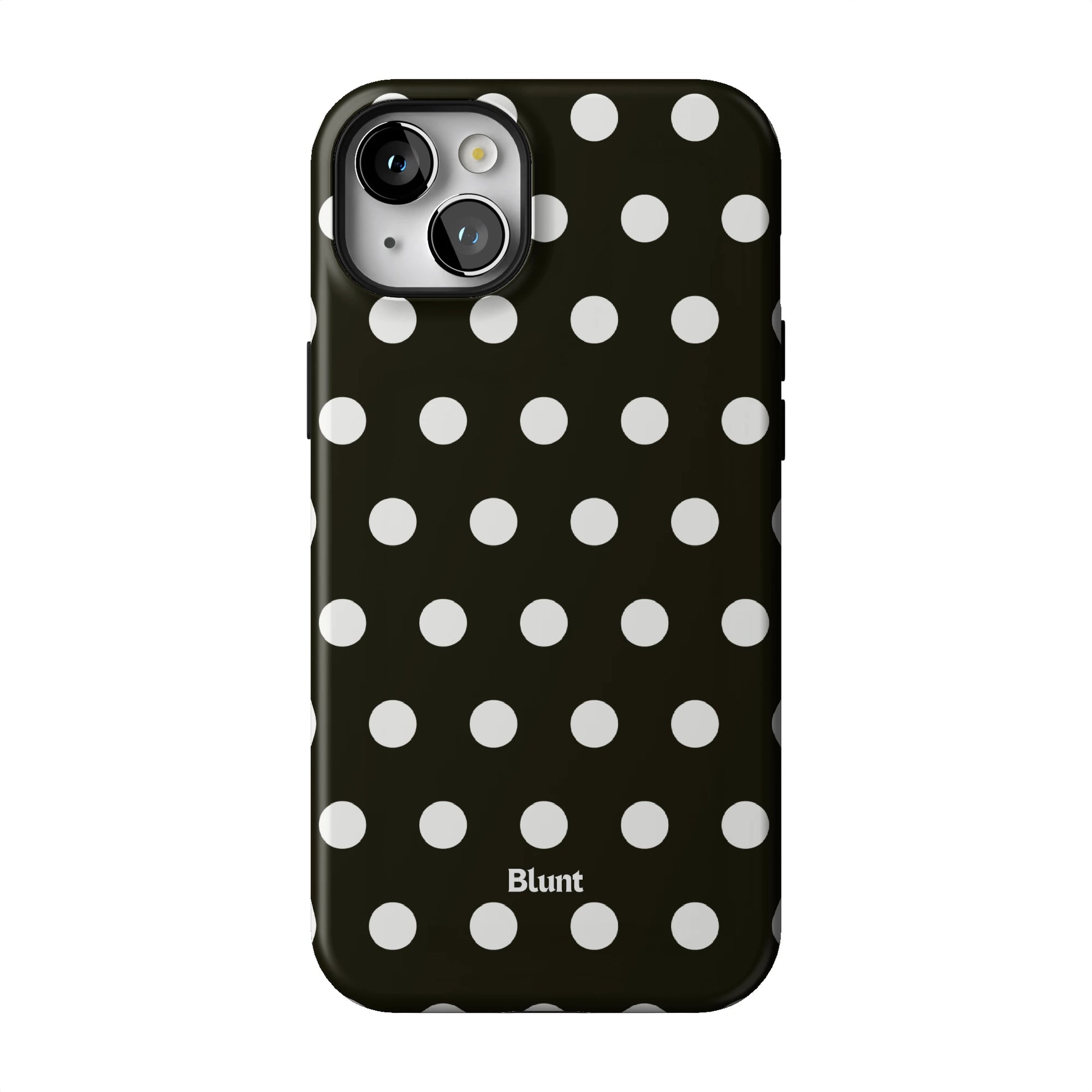 Noir Polka iPhone Case gallery - Iphone_14_Mini_Air_Plus_1