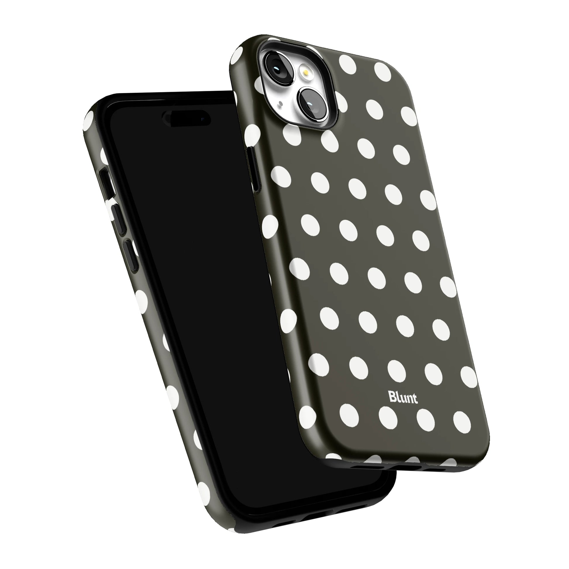 Noir Polka iPhone Case gallery - Iphone_14_Mini_Air_Plus_6