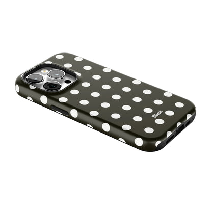 Noir Polka iPhone Case gallery - Iphone_14_Pro_2