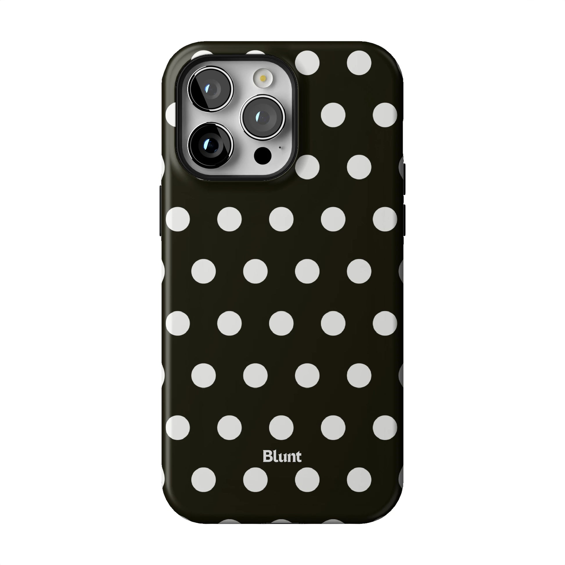 Noir Polka iPhone Case gallery - Iphone_14_Pro_Max_1