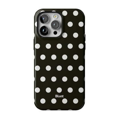 Noir Polka iPhone Case gallery - Iphone_14_Pro_Max_1