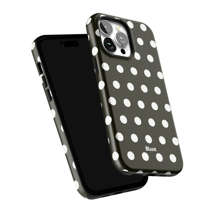 Noir Polka iPhone Case gallery - Iphone_14_Pro_Max_6