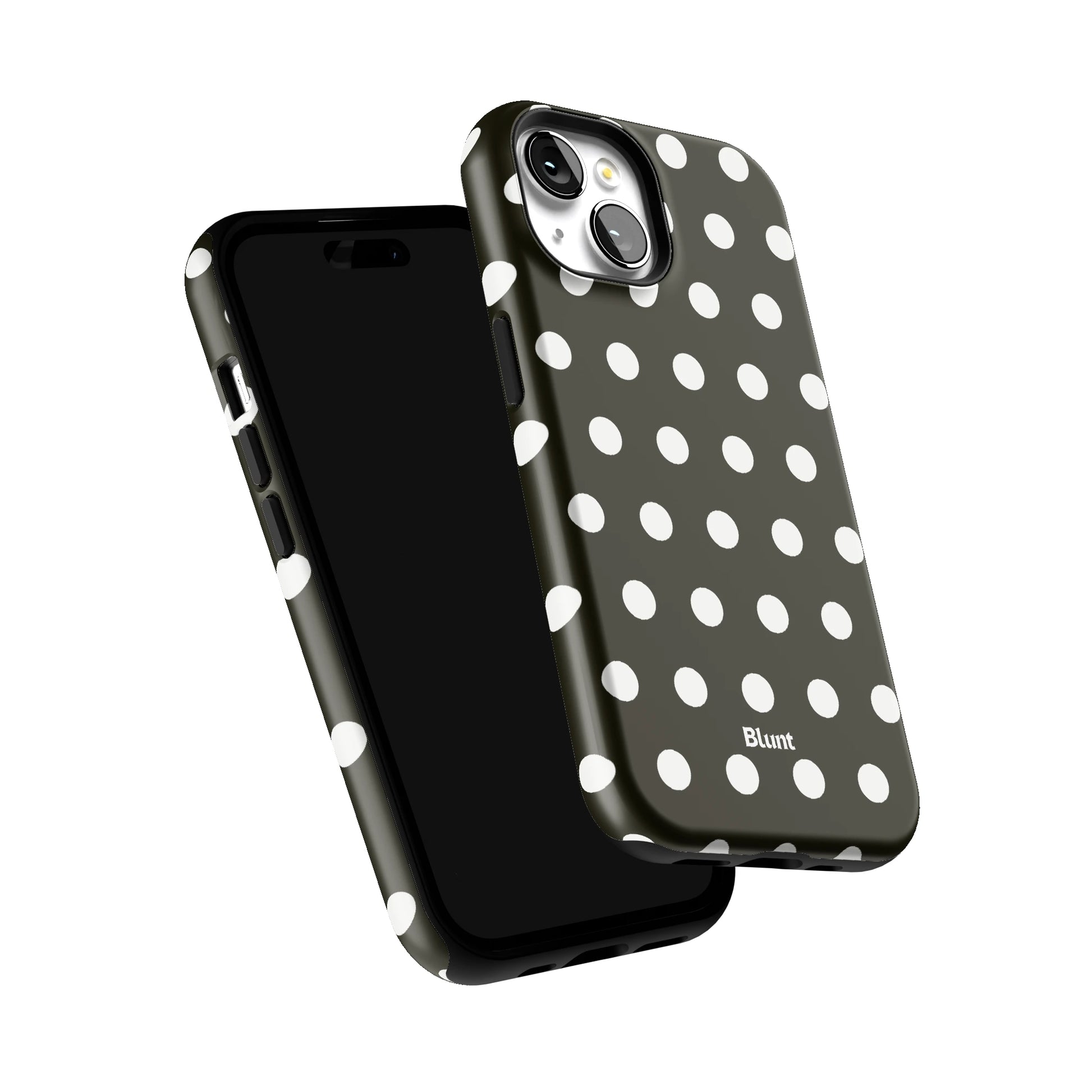 Noir Polka iPhone Case gallery - Iphone_15_Iphone_6