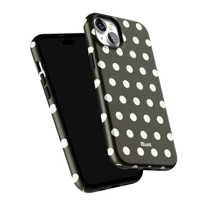 Noir Polka iPhone Case gallery - Iphone_15_Mini_Air_Plus_6