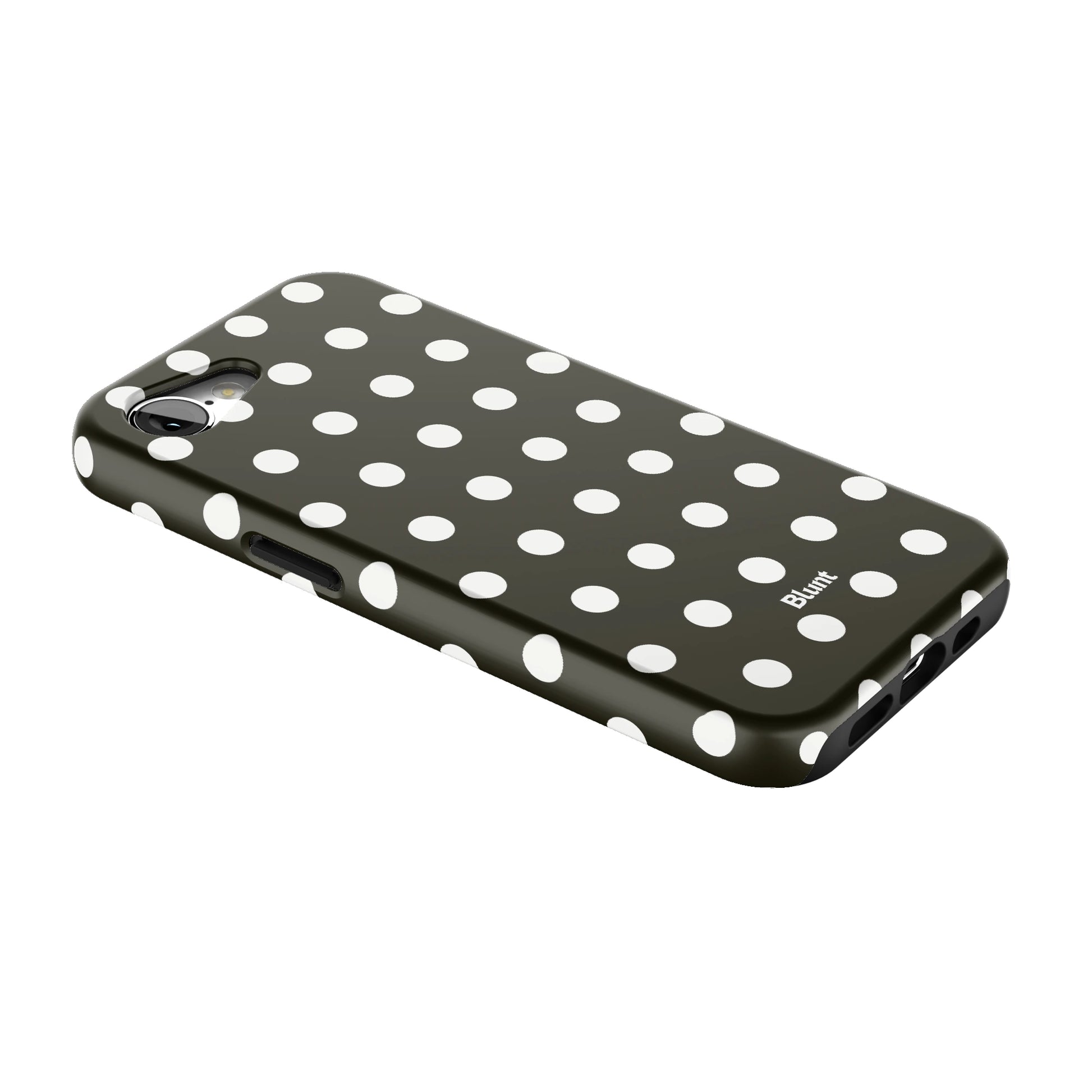 Noir Polka iPhone Case gallery - Iphone_16_16_E_2