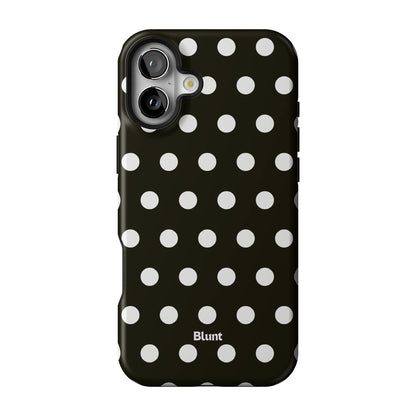 Noir Polka iPhone Case gallery - Iphone_16_Mini_Air_Plus_1