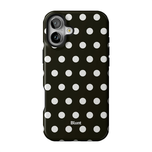 Noir Polka iPhone Case gallery - Iphone_16_Mini_Air_Plus_1