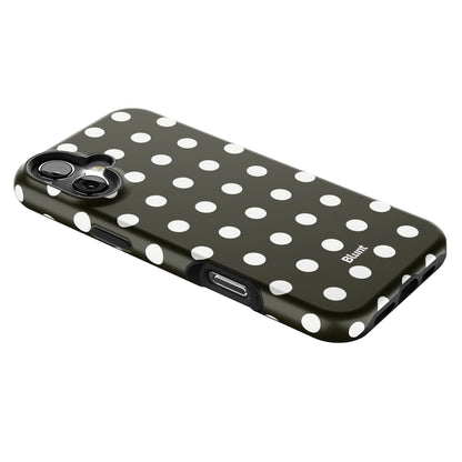 Noir Polka iPhone Case gallery - Iphone_16_Mini_Air_Plus_2