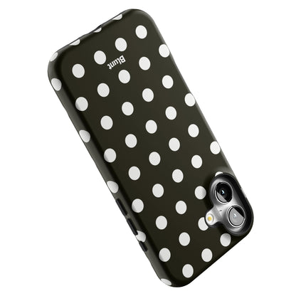Noir Polka iPhone Case gallery - Iphone_16_Mini_Air_Plus_5