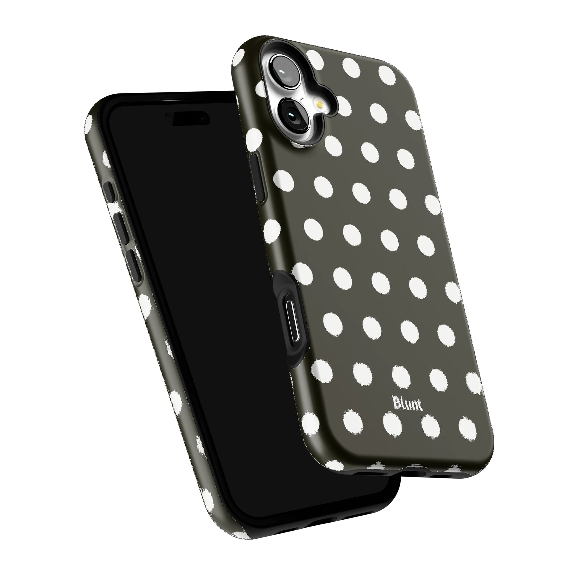 Noir Polka iPhone Case gallery - Iphone_16_Mini_Air_Plus_6