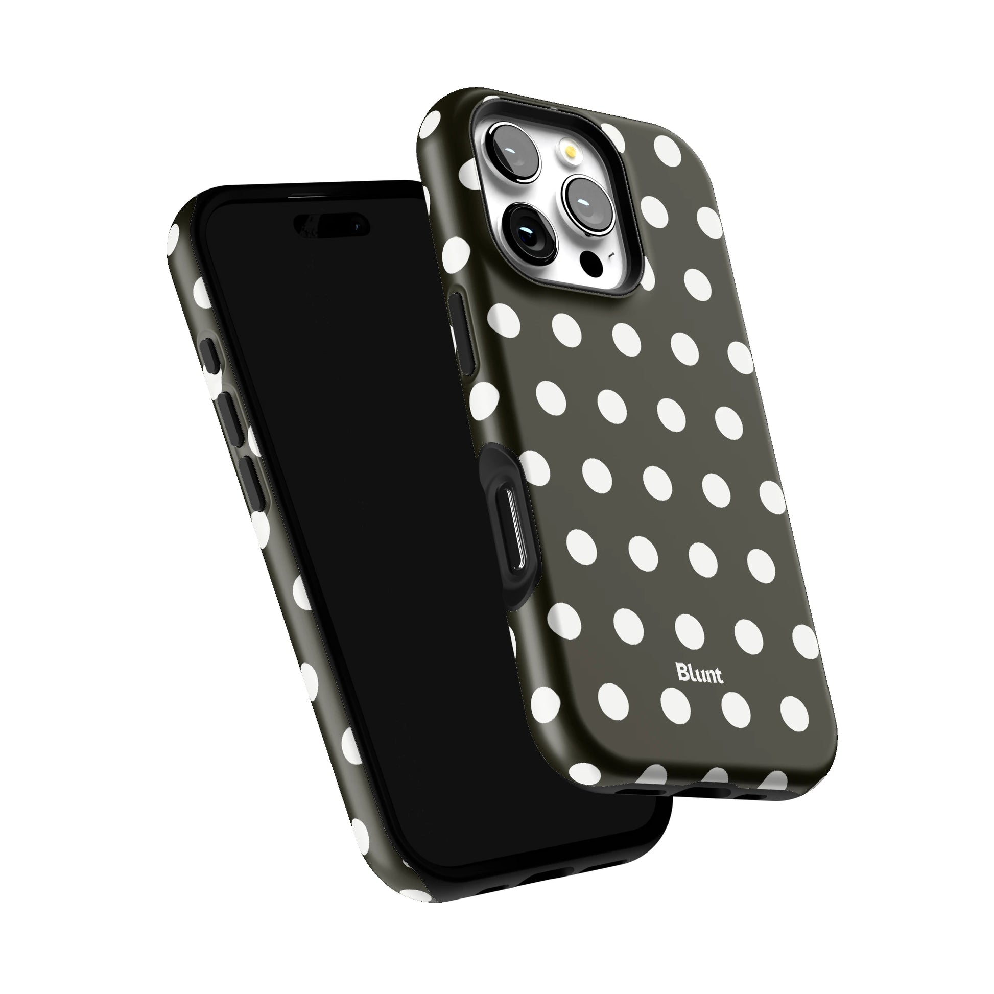 Noir Polka iPhone Case gallery - Iphone_16_Pro_6