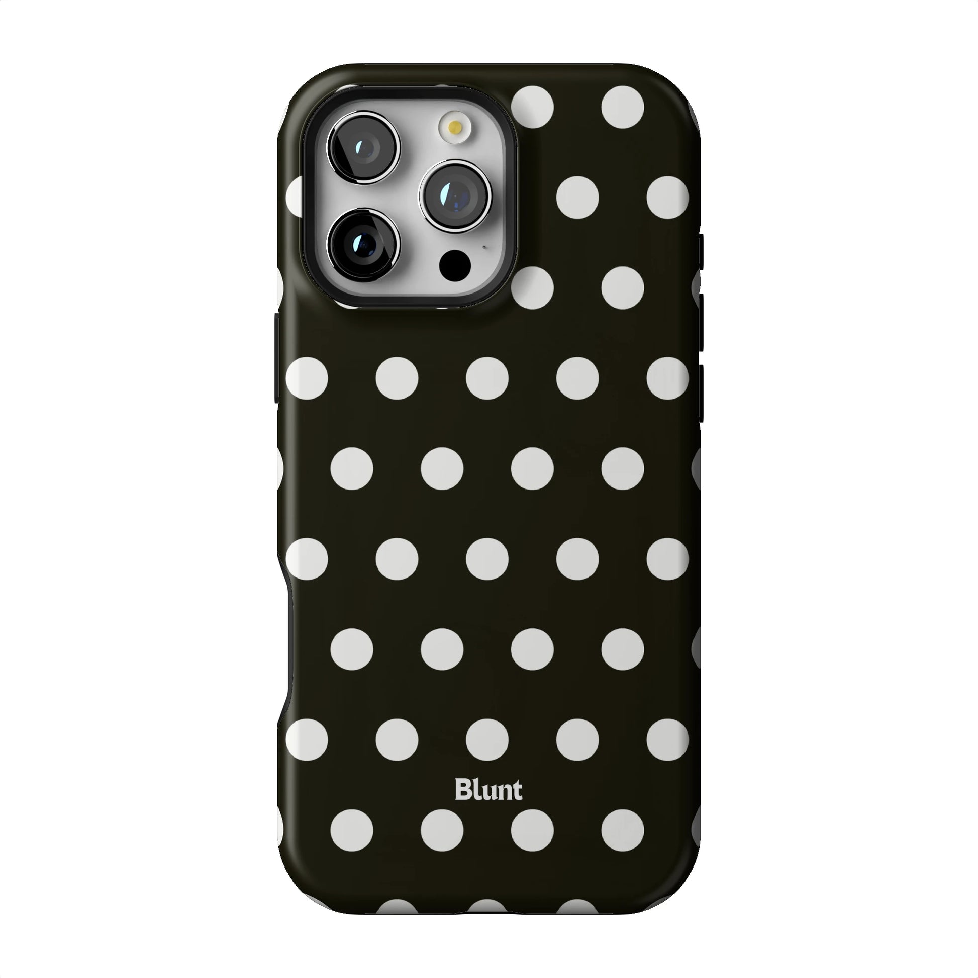 Noir Polka iPhone Case gallery - Iphone_16_Pro_Max_1