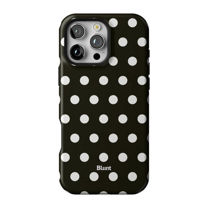 Noir Polka iPhone Case gallery - Iphone_16_Pro_Max_1