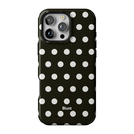 Noir Polka iPhone Case gallery - Iphone_16_Pro_Max_1