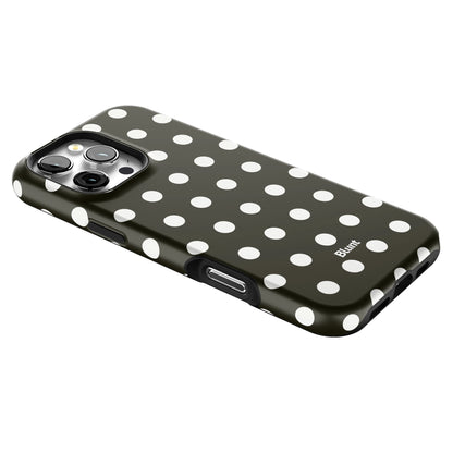 Noir Polka iPhone Case gallery - Iphone_16_Pro_Max_2