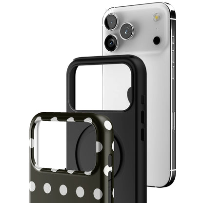 Noir Polka iPhone Case gallery - Iphone_17_Pro_Max_3