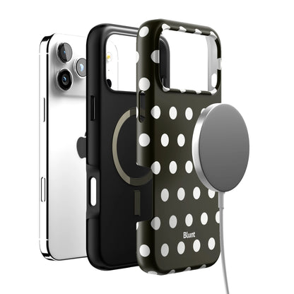 Noir Polka iPhone Case gallery - Iphone_17_Pro_Max_4
