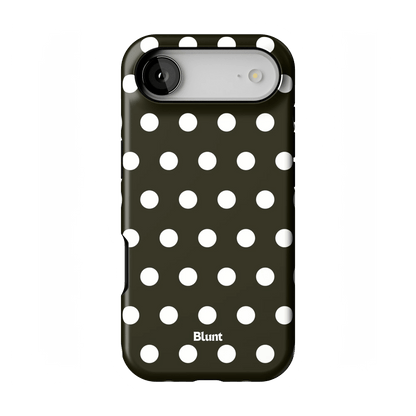 Noir Polka iPhone Case - Blunt Cases