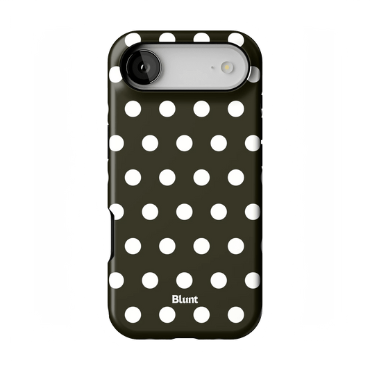 Noir Polka iPhone Case - Blunt Cases
