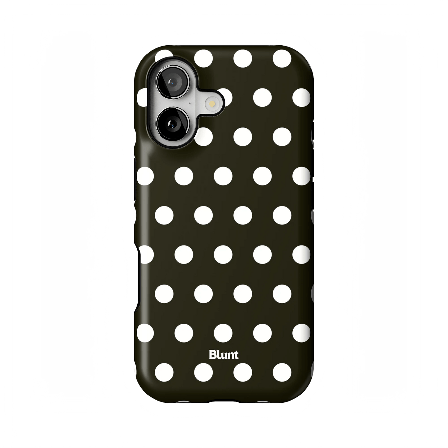 Noir Polka iPhone Case - Blunt Cases