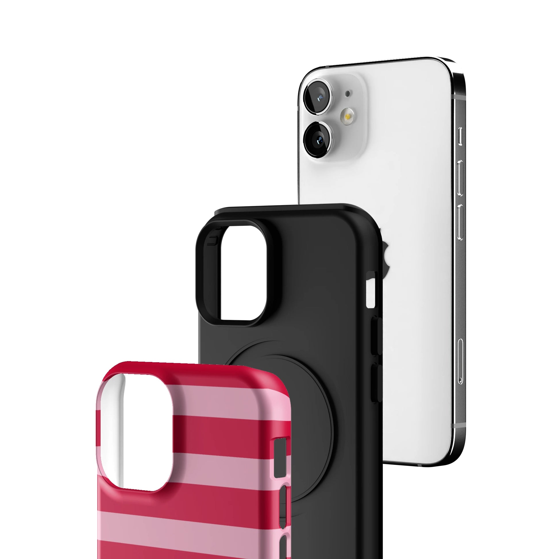 Cherry Stripe iPhone Case gallery - Iphone_12_Mini_Air_Plus_3