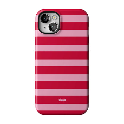 Cherry Stripe iPhone Case gallery - Iphone_14_Mini_Air_Plus_1