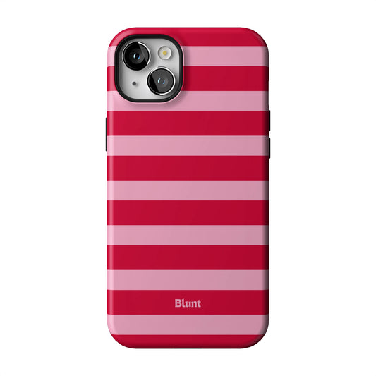 Cherry Stripe iPhone Case gallery - Iphone_14_Mini_Air_Plus_1