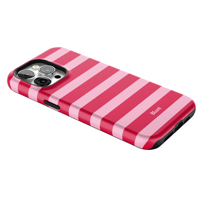 Cherry Stripe iPhone Case gallery - Iphone_15_Pro_Max_2