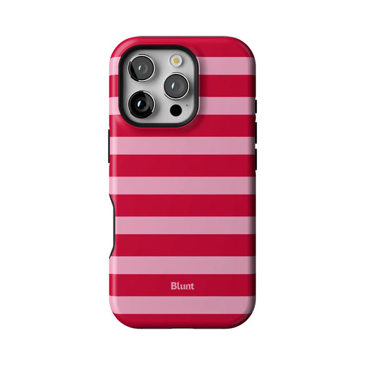 Cherry Stripe iPhone Case gallery - Iphone_16_Pro_1