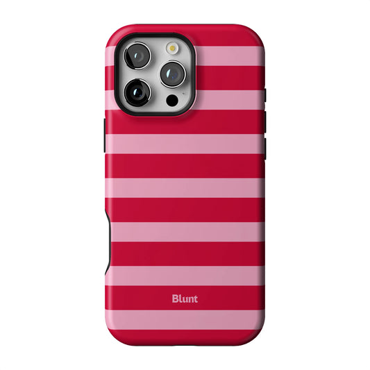 Cherry Stripe iPhone Case gallery - Iphone_16_Pro_Max_1