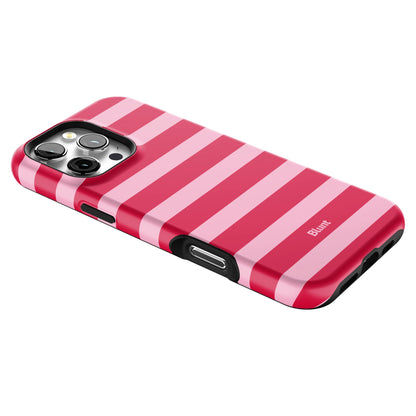 Cherry Stripe iPhone Case gallery - Iphone_16_Pro_Max_2