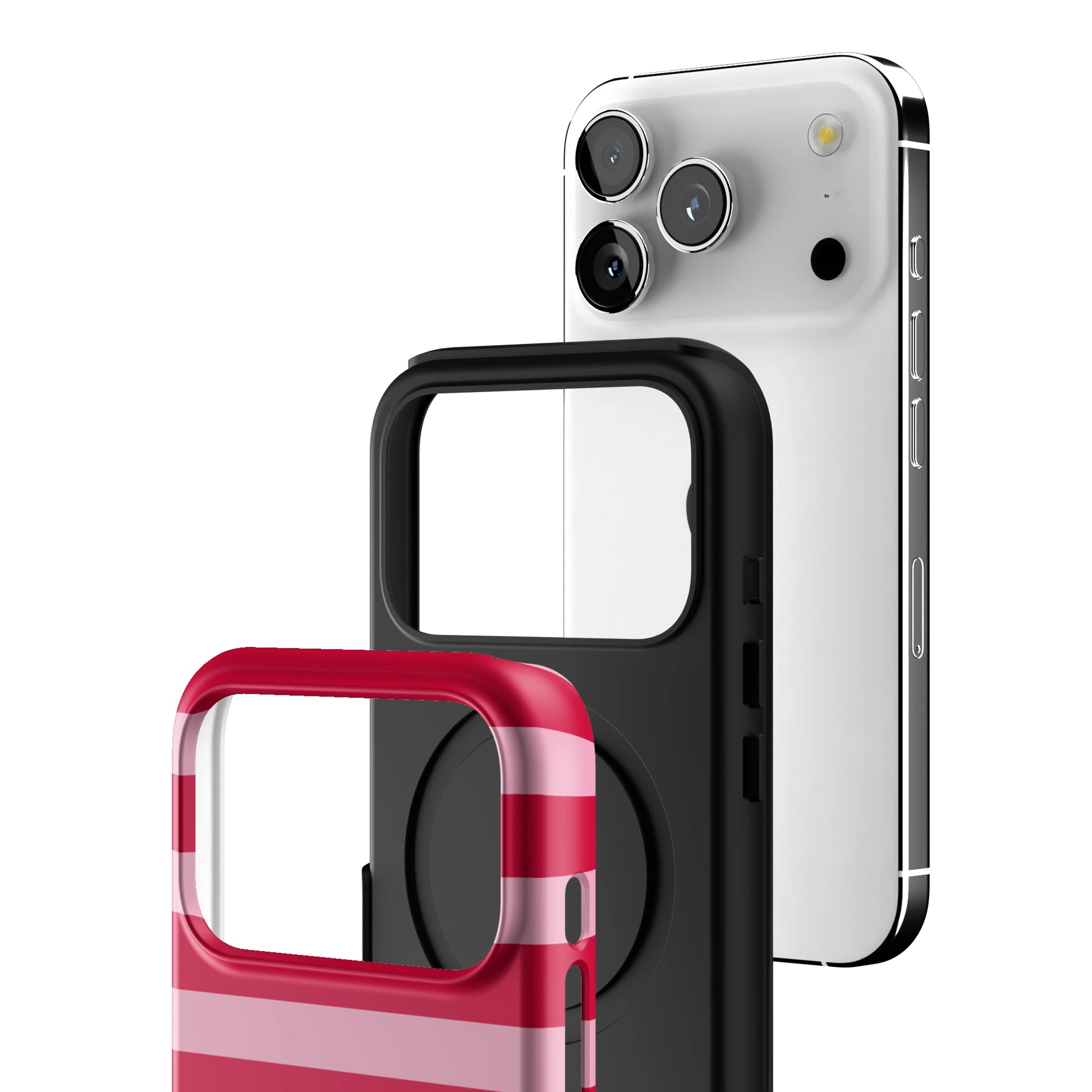 Cherry Stripe iPhone Case gallery - Iphone_17_Pro_3