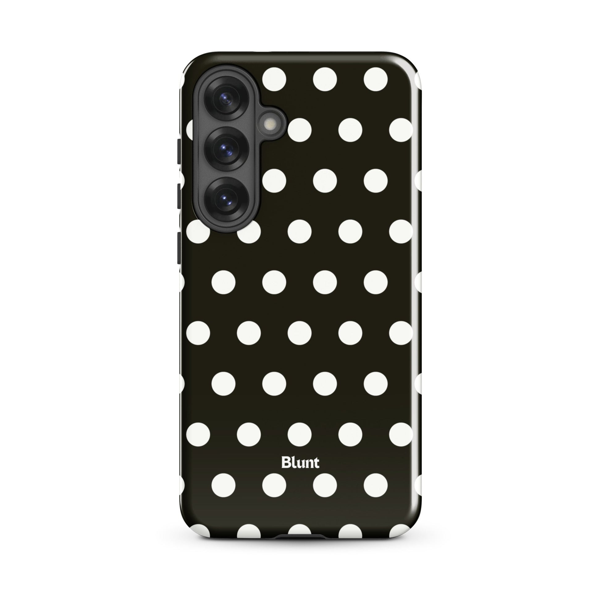 Noir Polka Samsung Case - Blunt Cases