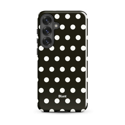 Noir Polka Samsung Case - Blunt Cases