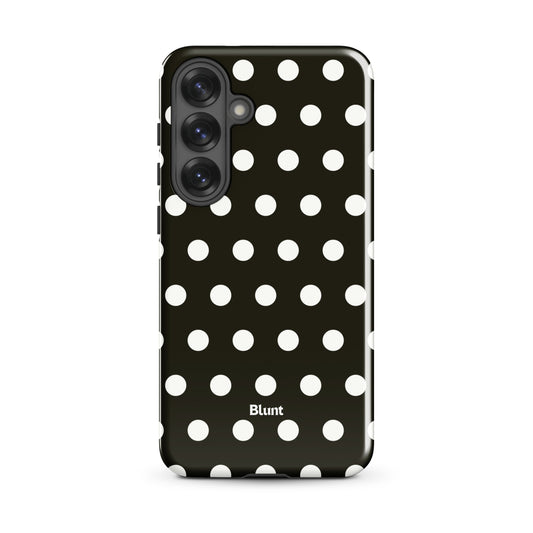 Noir Polka Samsung Case - Blunt Cases