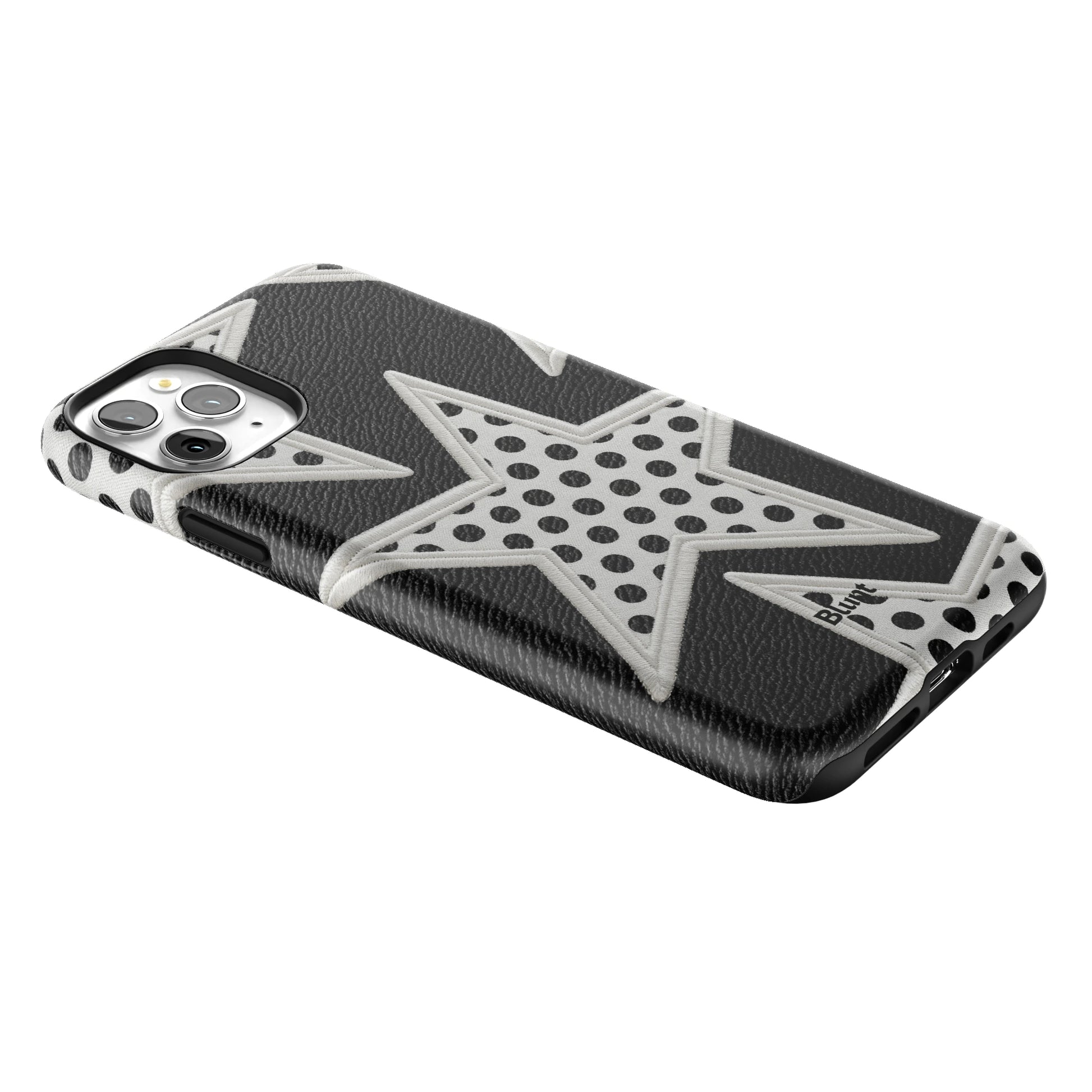 Noir Polka Star iPhone Case gallery - Iphone_11_Pro_Max_2