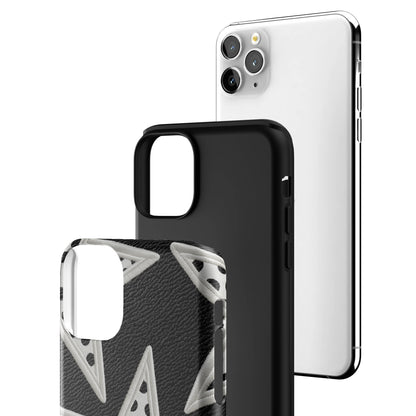 Noir Polka Star iPhone Case gallery - Iphone_11_Pro_Max_3