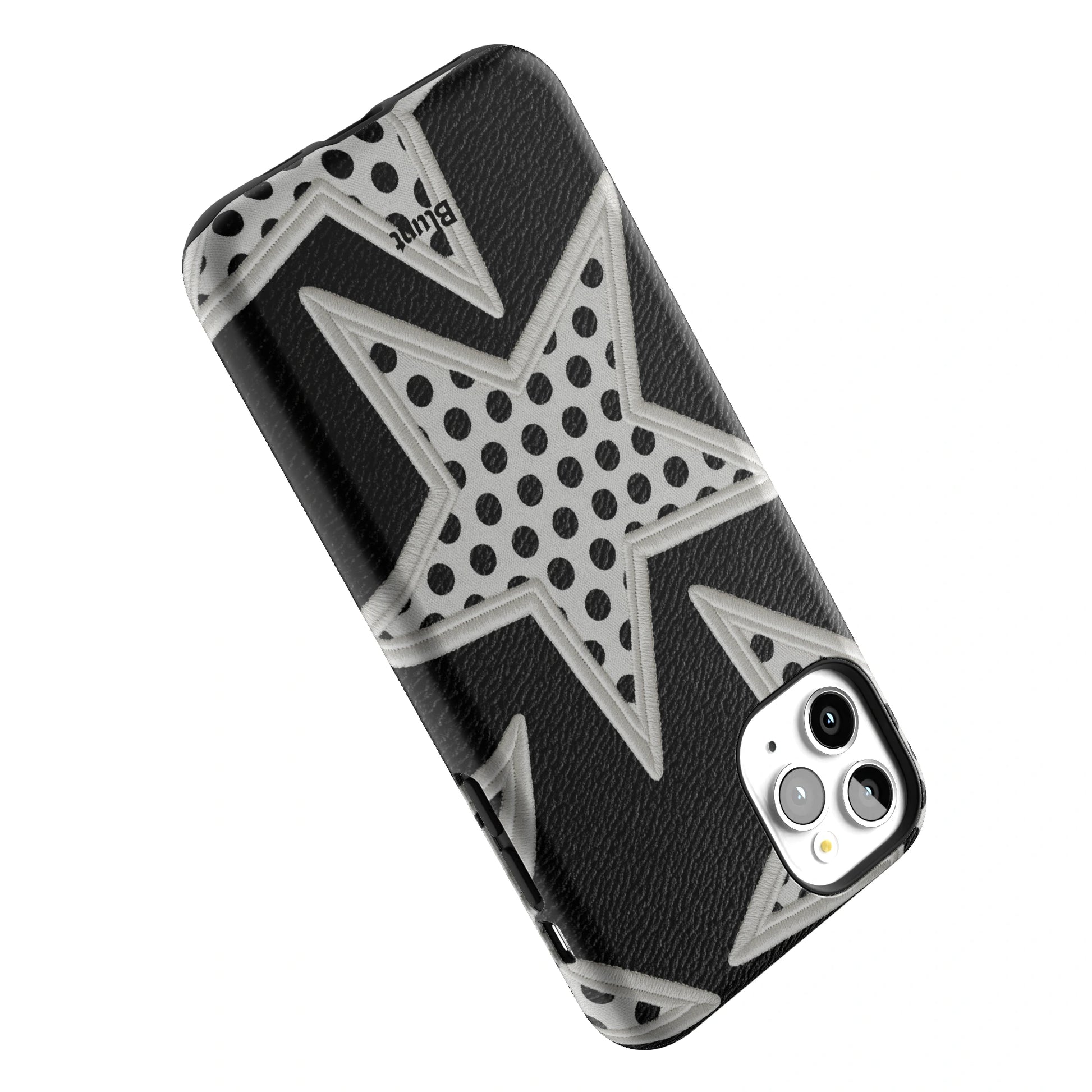 Noir Polka Star iPhone Case gallery - Iphone_11_Pro_Max_5